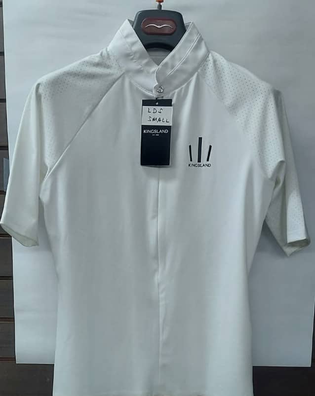 KINGSLAND LADIES SHOW SHIRT-HALF SLEEVES