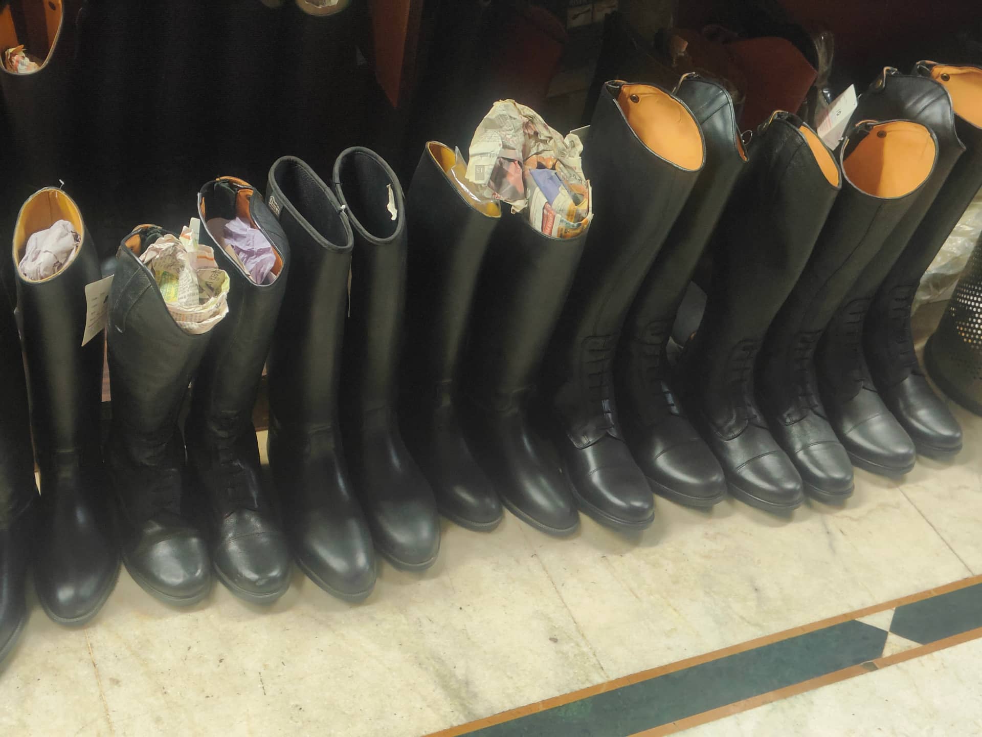 MORETTA SYNTHETIC RIDING BOOTS